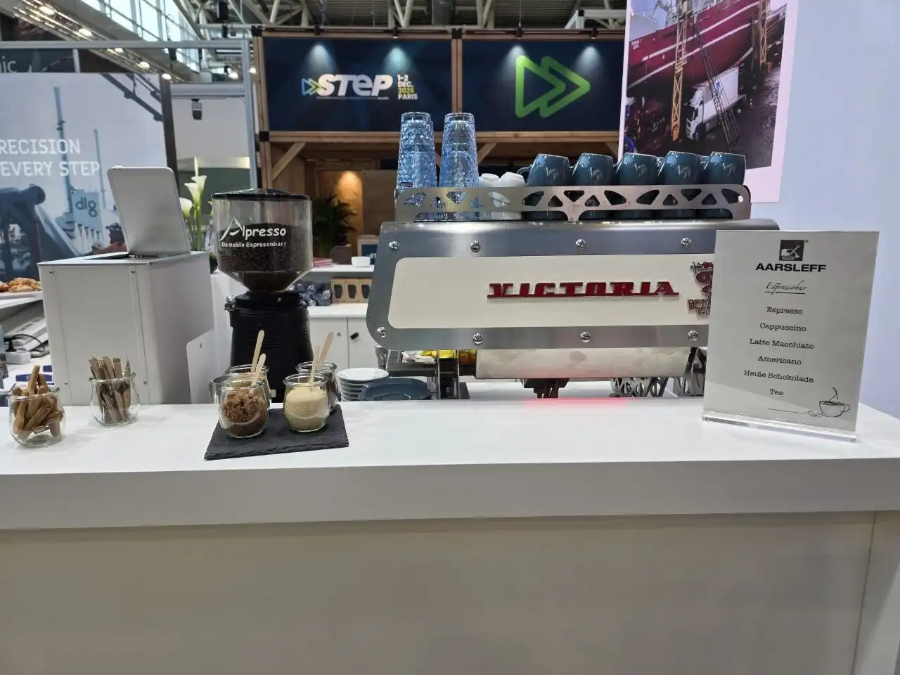 Alpresso mobiler Kaffeebar auf der IFAT München