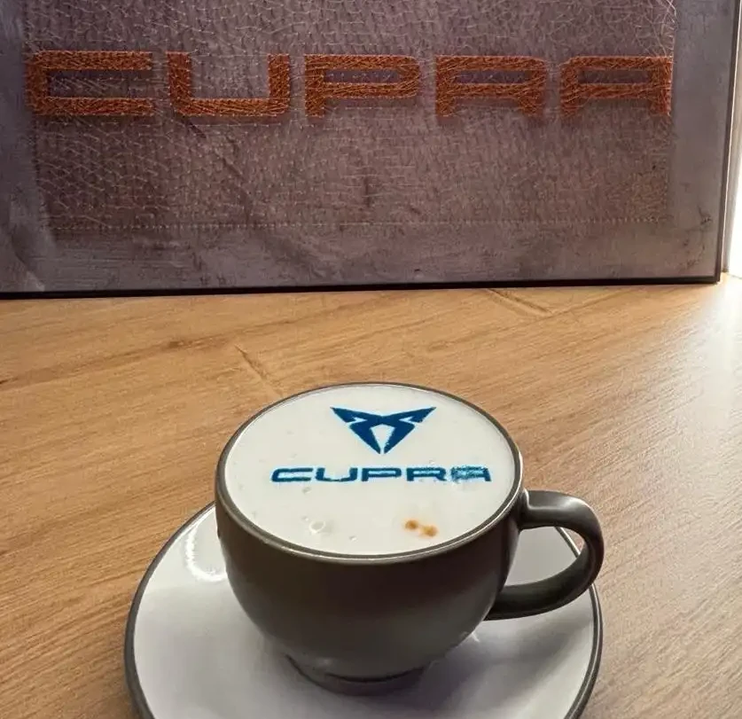 Alpresso mobiler Kaffeebar mit Logodruck